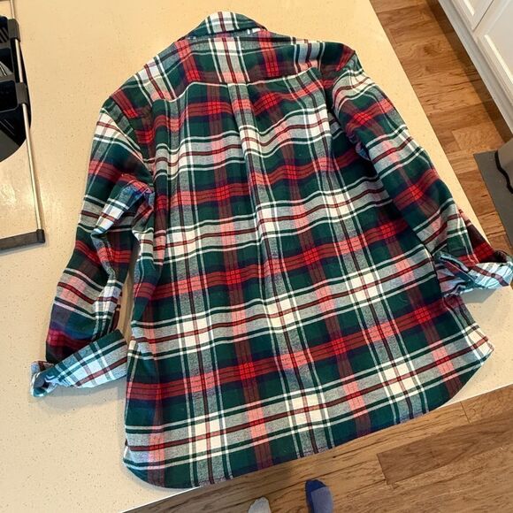 Vineyard Vines Men Flannel Shirt - Picture 5 of 8